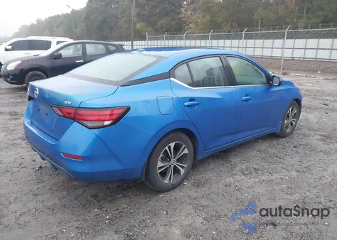 2021 Nissan Sentra Sv Xtronic Cvt z USA, uszkodzony, nr VIN 3N1AB8CV3MY226052